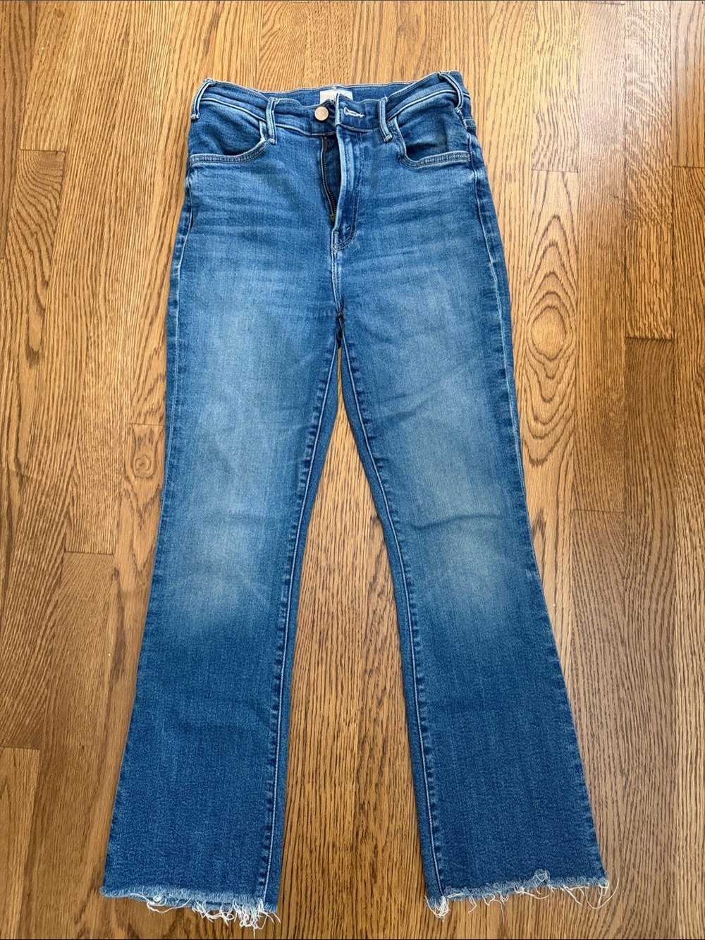 MOTHER The Hustler Ankle Fray